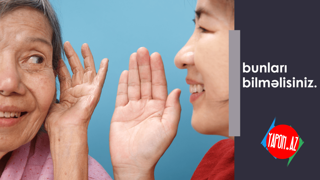 Baş, üz və qulağa aid üç maraqlı&nbsp;idiom!